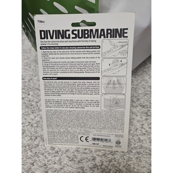 Diving Submarine, Kidz Labs, 4M New in sealed package - Picture 2 of 4